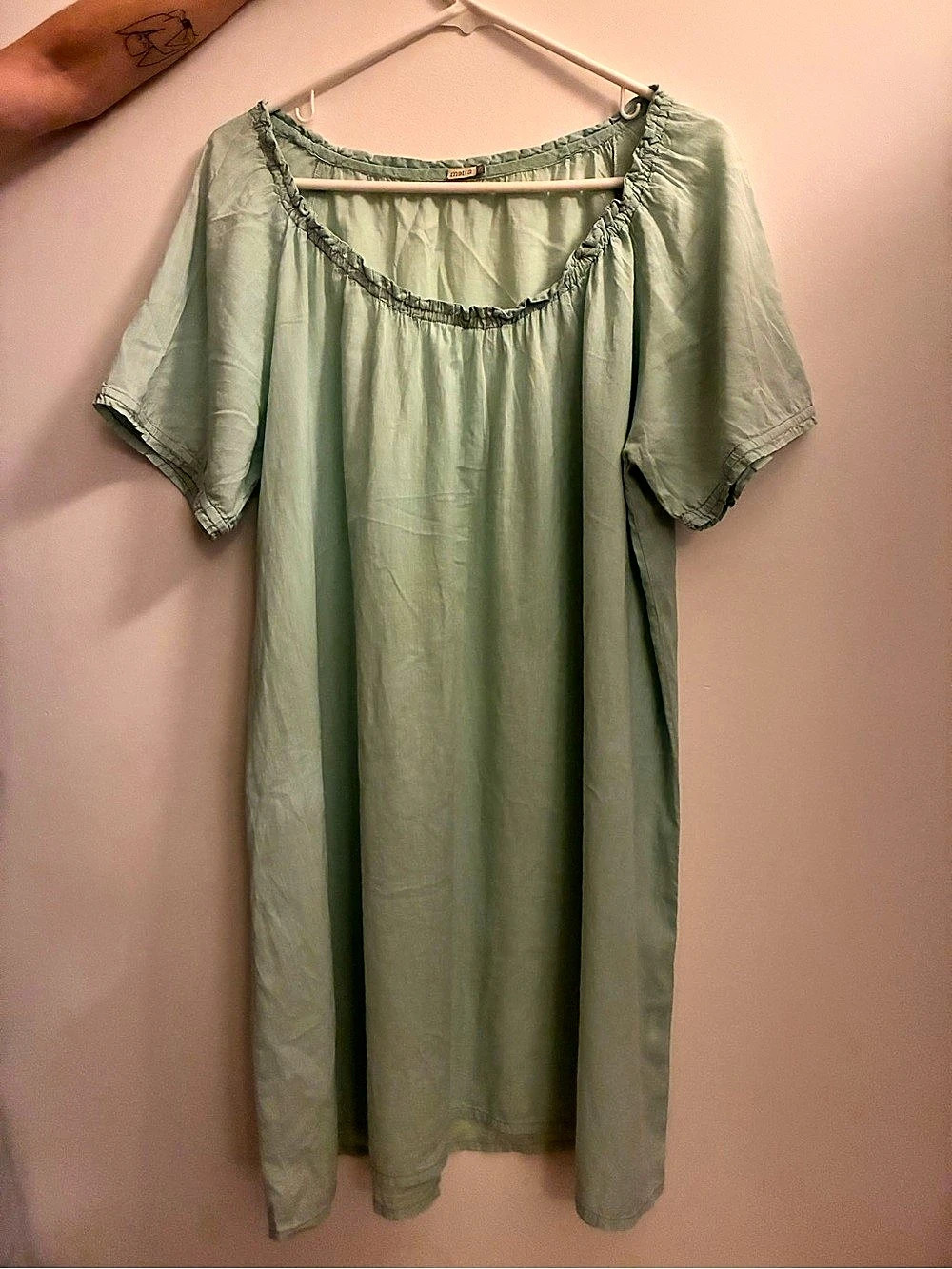 Matta Maxi Dress in Green Like New